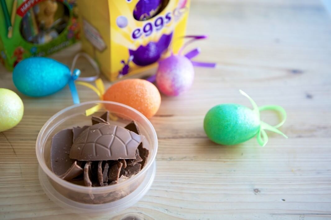 Easter eggs for dietitians - portion control is everything!